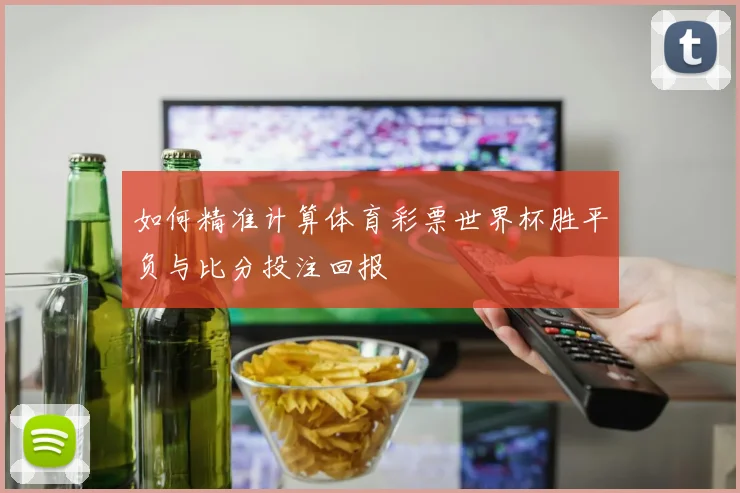 如何精准计算体育彩票世界杯胜平负与比分投注回报